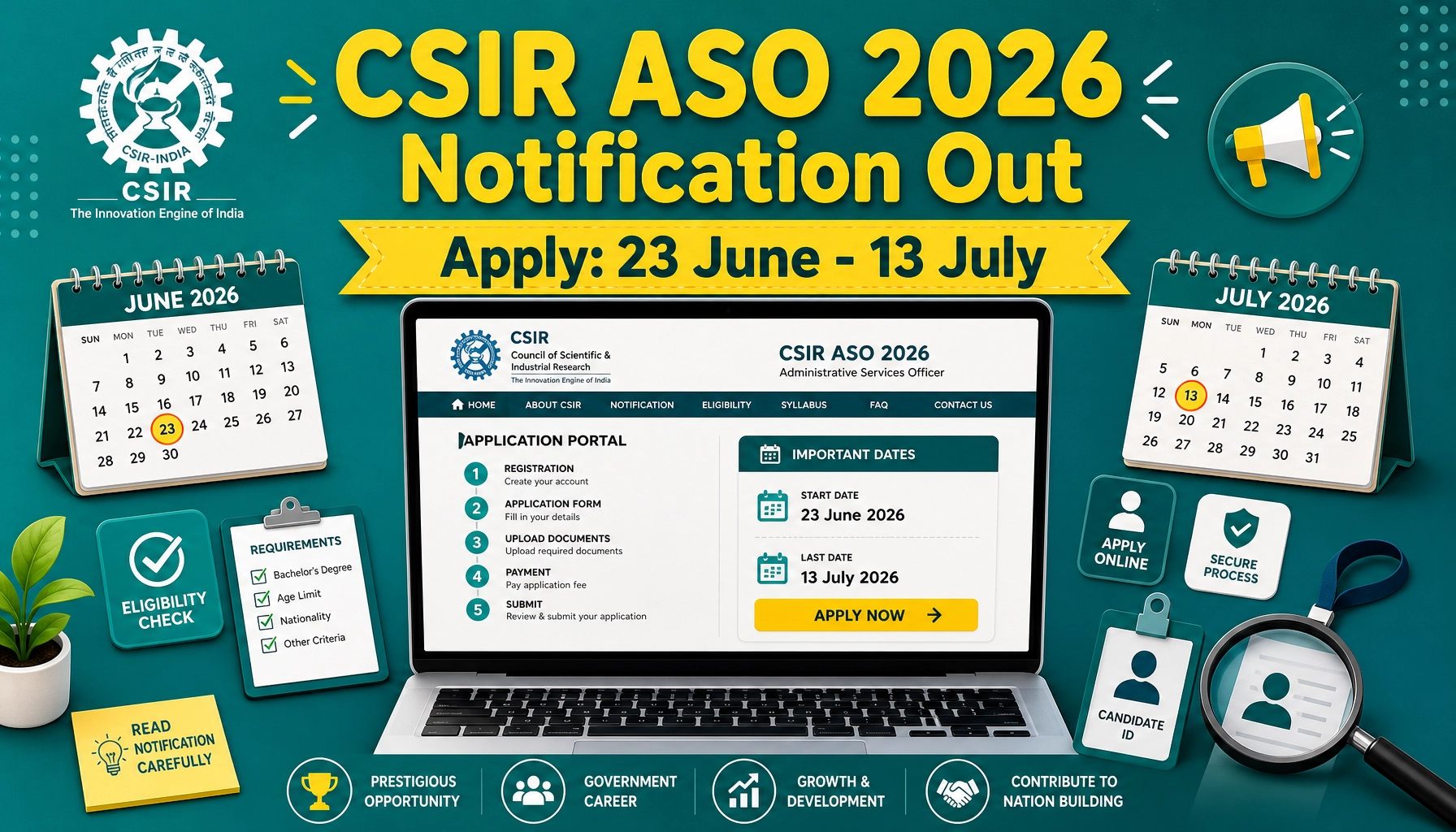 CSIR ASO 2026: A Step-by-Step Walkthrough to Complete Your Online Application Without Errors